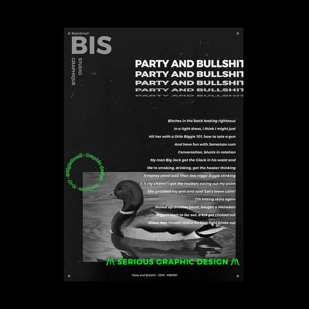 BIS Studio Graphique - Daily Experiments Posters