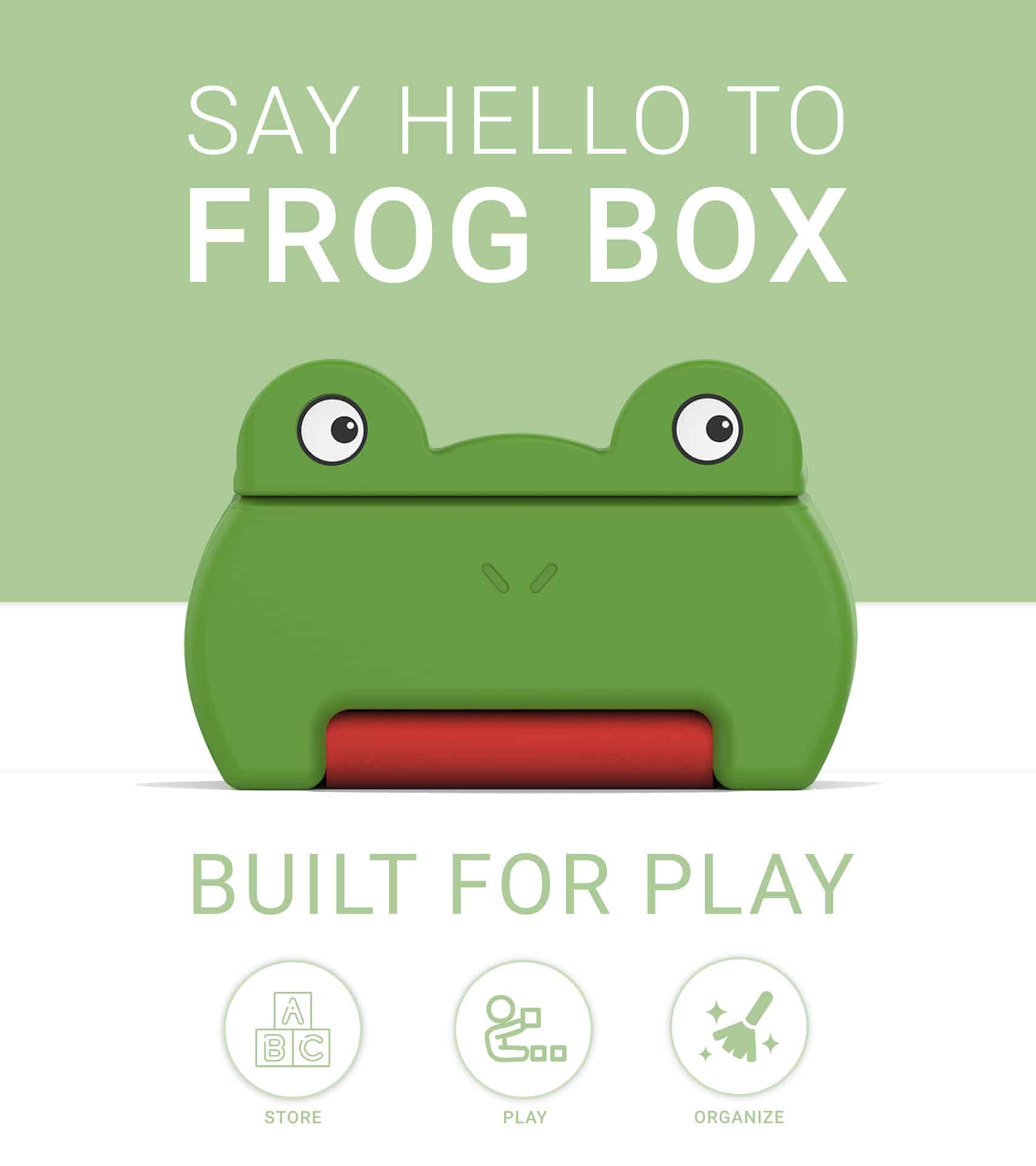 frog in the box toy