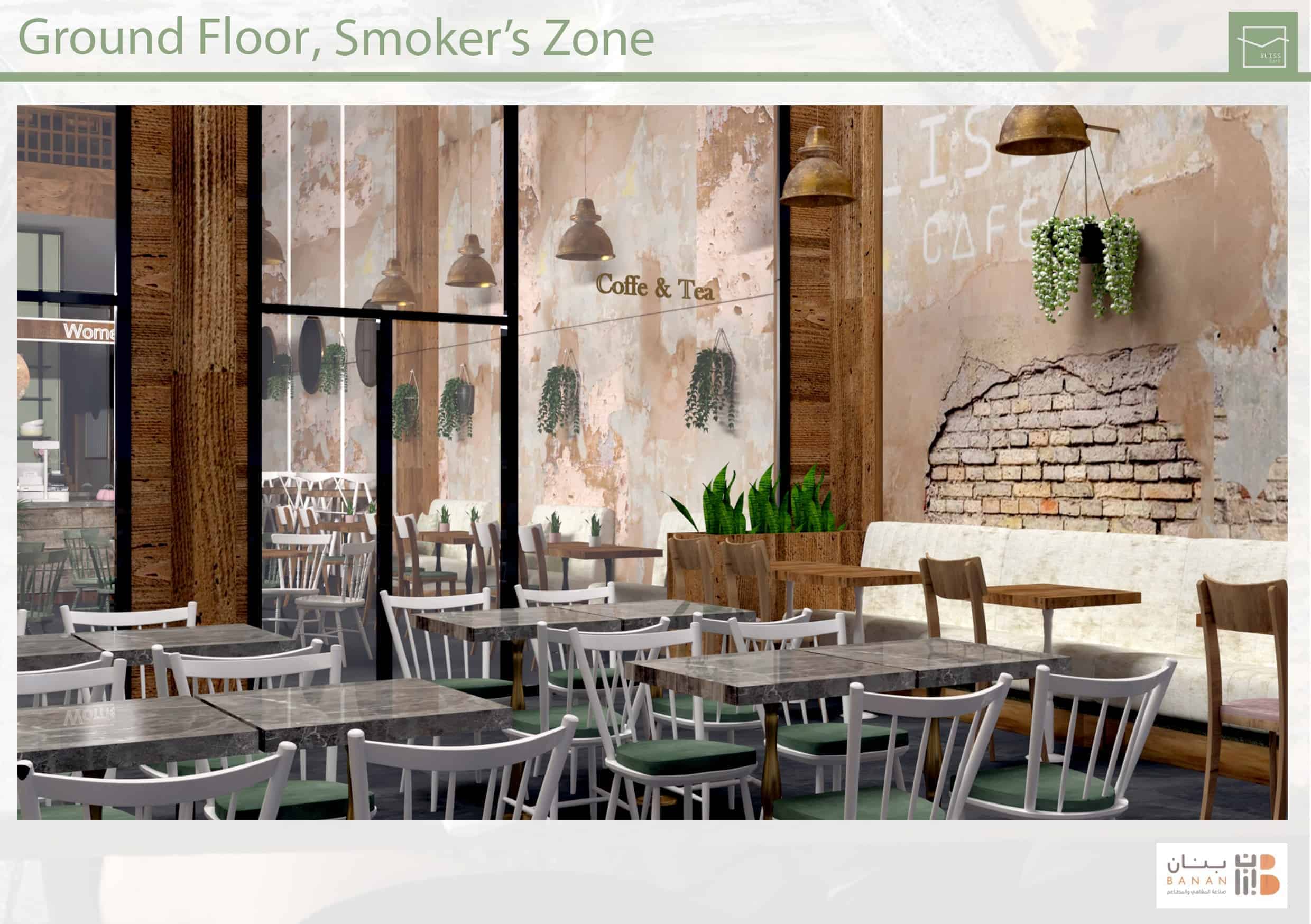 Interior Design Rustic Cafe Design Ideas