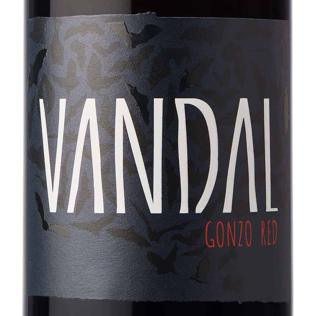 VANDAL wine label design
