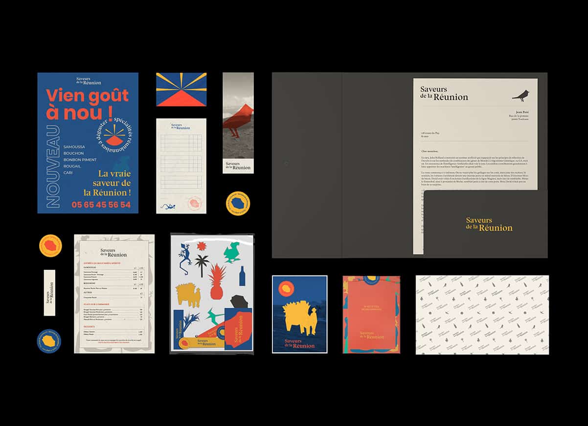 Saveurs De La Reunion By Bis Studio Graphique Design Ideas