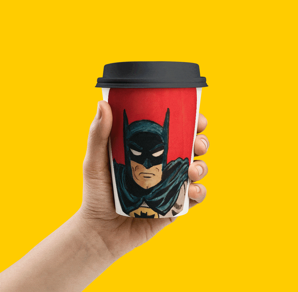 Illustrated Coffee Cups